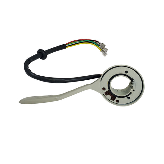 T1 60-65 Turn Signal Switch Silver Beige 6 Wire