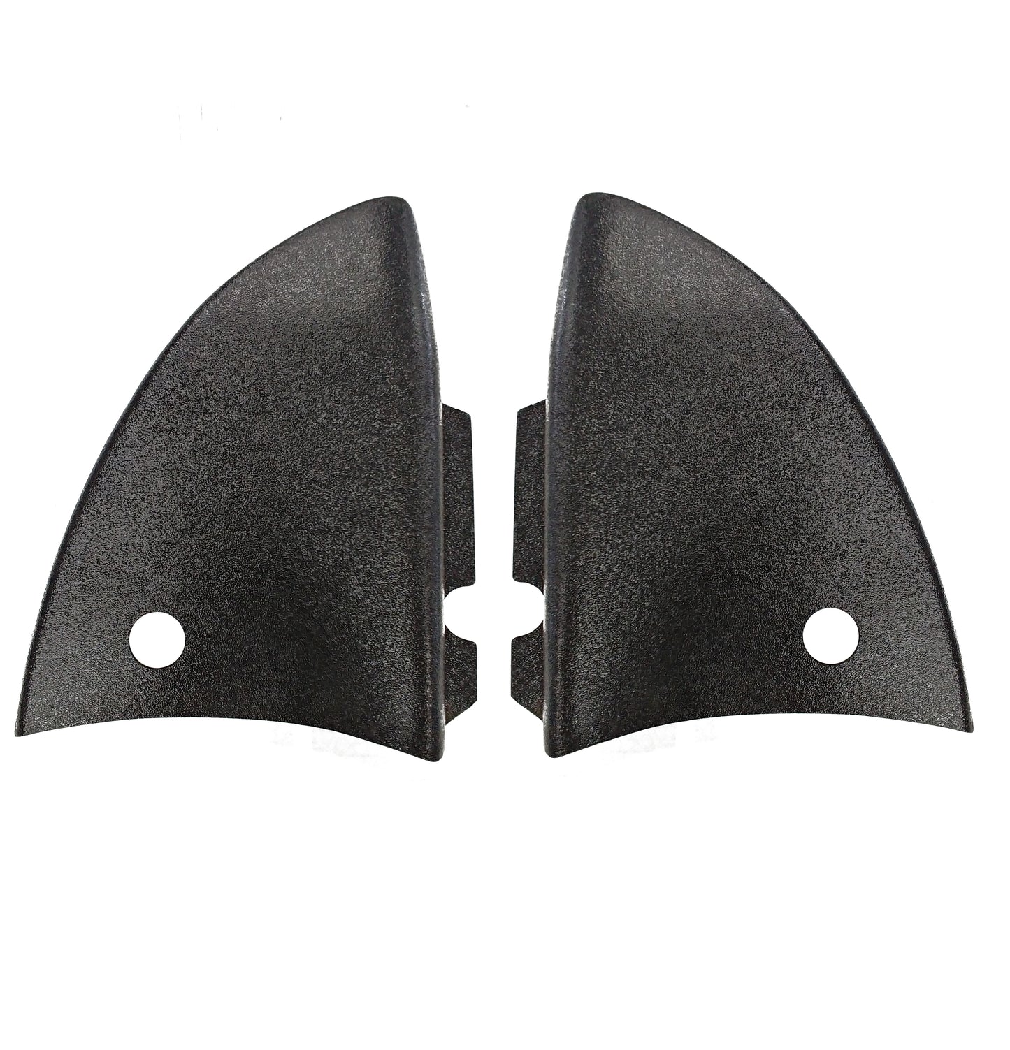 Bug 65-67 Convertible Hinge Covers Black Pair