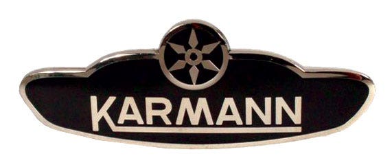 Bug 60-70, SB 71-79 Quarter Badge Karmann Convertible