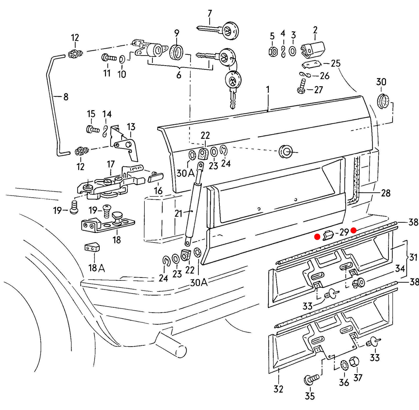 Tailgate Rubber Bumper