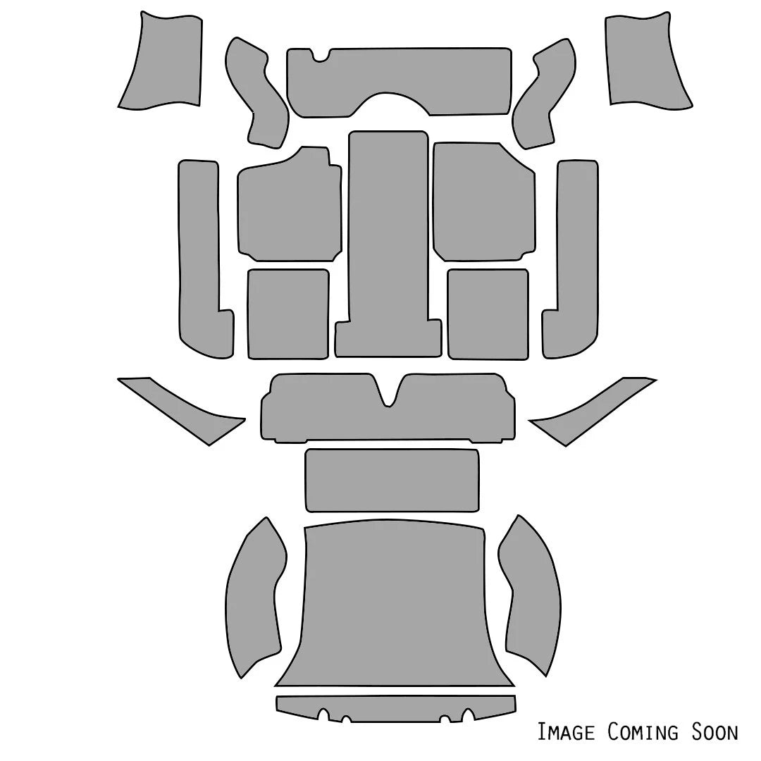 1969-74 Ghia Sedan, Carpet Kit, 20 pc, W/O Footrest Premium Loop