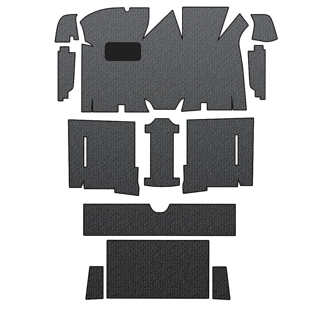 CARPET KIT, RABBIT 75-84 4 DOOR SEDAN 10pc