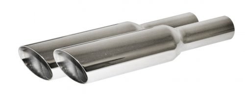 CHROME BAFFLED TIPS