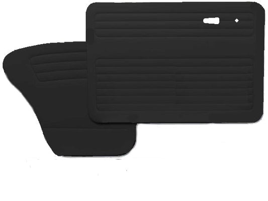 Bug 65-77 Sedan Econo Front & Rear Door Panels No Pockets