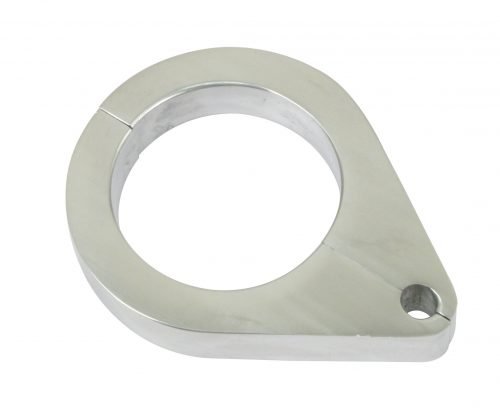 Billet Brake Line Bracket, Swing Axle, 1 3/4" Rear Brake Line - Clamps to Swing Arm