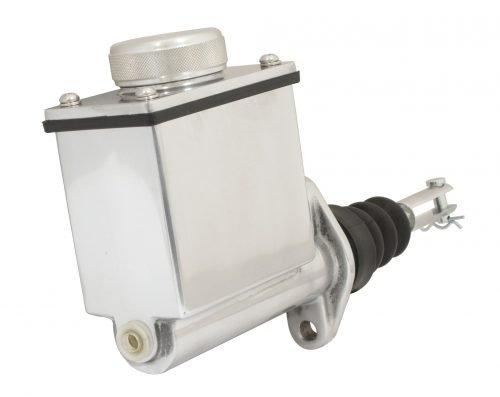 Master Cyl., 3/4" High Square Reservoir, Chrome