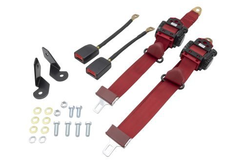 3 Point Retractable Seat Belt Set, Front, One per Vehicle