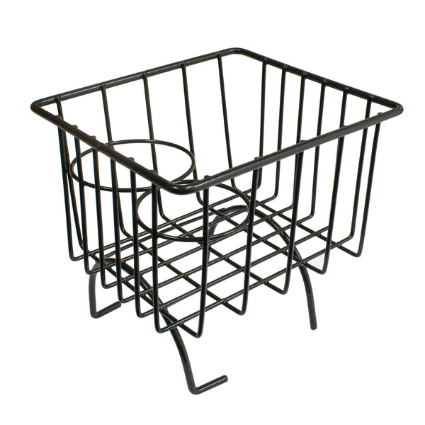 Wire Hump Basket, Black, Type 1