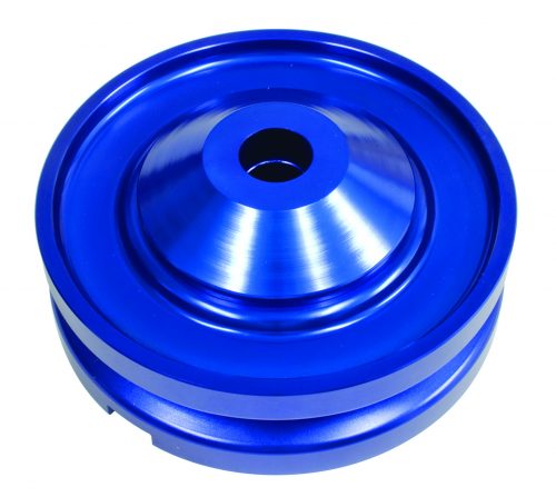 Billet Blue Alternator / Generator Pulley Kit