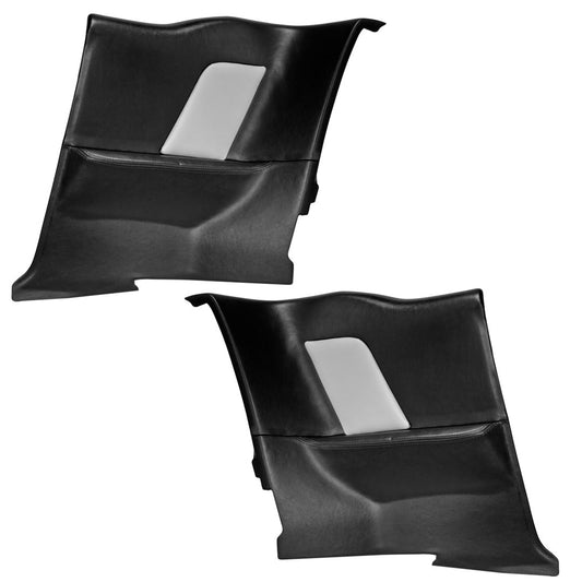 1964-68 Mustang Coupe, Sport OE, MOLDED, Rear Quarter Panel