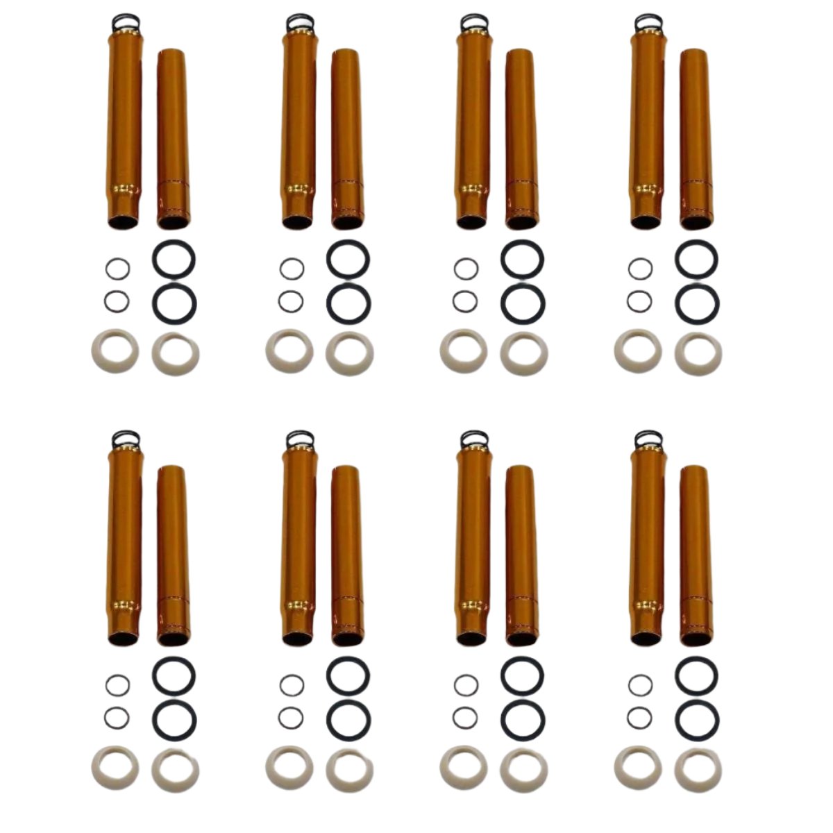 Push Rod Tube Slip-In Double O-ring Spring Loaded (8pc)