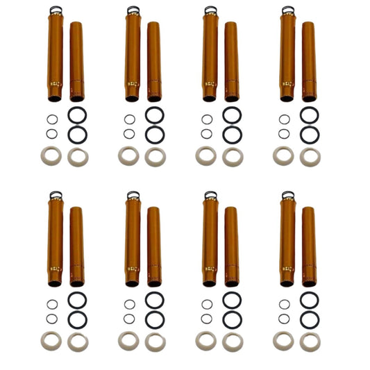 Push Rod Tube Slip-In Double O-ring Spring Loaded (8pc)