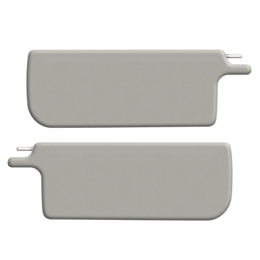 1965-72 VW Bug Convt., Sunvisors, 1pr (No Hardware) Smooth Vinyl