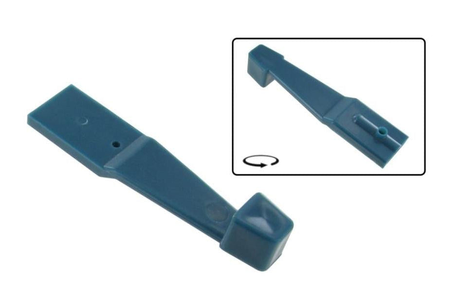 Bus 74-79 Fresh Air Control Lever Blue