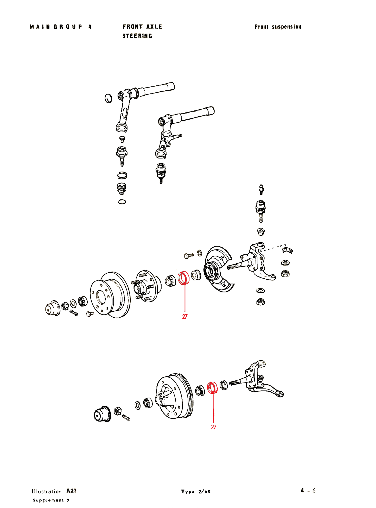 Bus 68-79 Front Wheel Seal