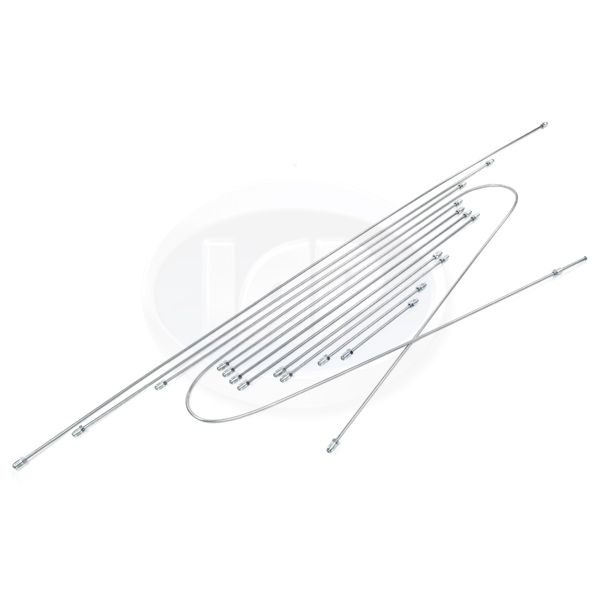 Bus 56-67 Steel Brake Hard Line Kit