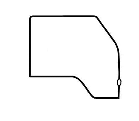 68-79 Bus Passenger Side Seal (German)