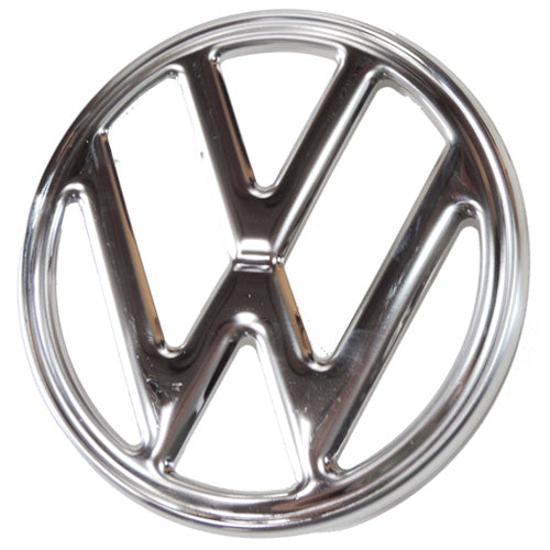 Bus 73-79 Front Emblem Stainless Steel