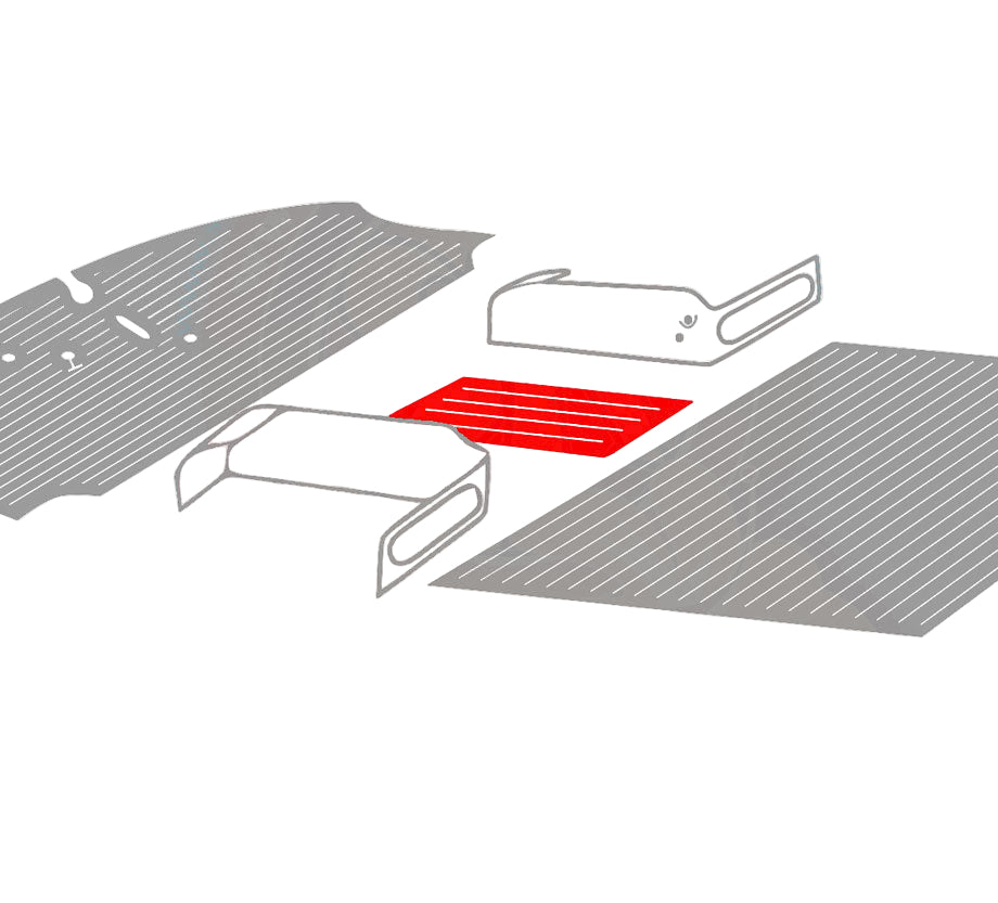 Bus 68-79 Rubber Mat for Walk Thru