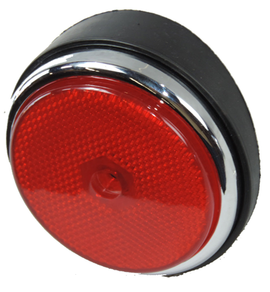 Bus 68-69 Side Reflector Rear Red w/ Base