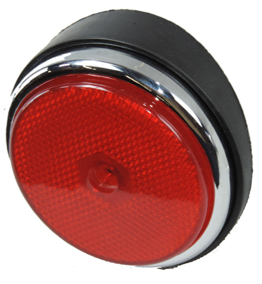 Bus 68-69 Side Reflector Rear Red w/ Base