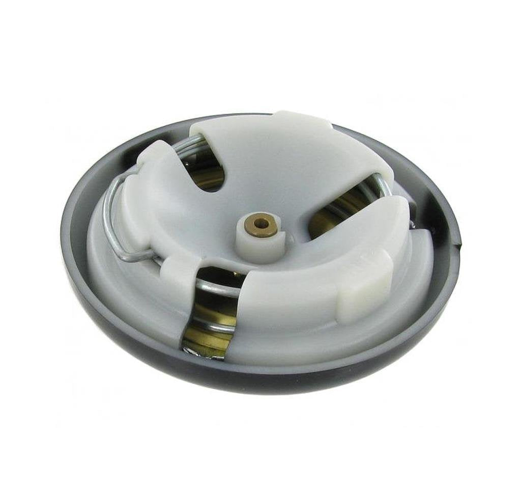 Bug 56-59, Bus 55-67 Horn Button - Black w/ Gold Crest