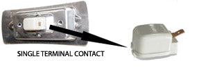 SOCKET, T2 68-72 T/S 1-POLE