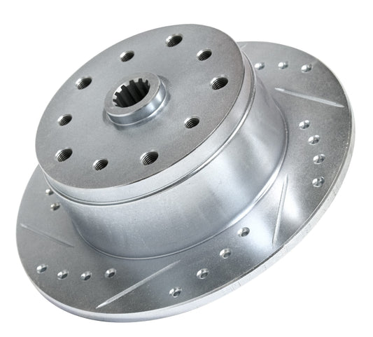 Brake Rotor Rear Drilled/Slotted/ CHMF