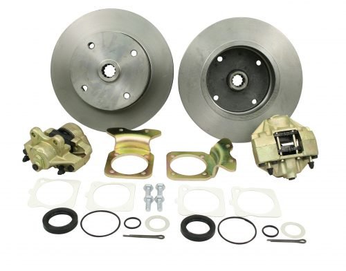 Rear Disc Brake Kit, I.R.S., 68 & Later, 4x130 with14x1.5mm Threads NO E-BRAKE