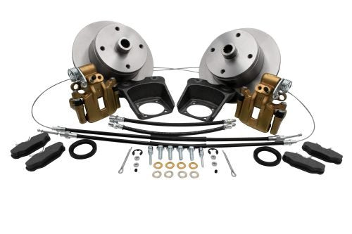 Rear Disc Brake Kit, I.R.S., 73-79, 4x130 with14x1.5mm Threads, Deluxe Kit