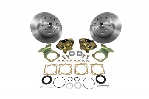 Rear Disc Brake Kit, I.R.S., 68 & Later, Double-Drilled 5x130 with 14x1.5mm Threads 5x4.75" with 12mm Threads, Standard Kit