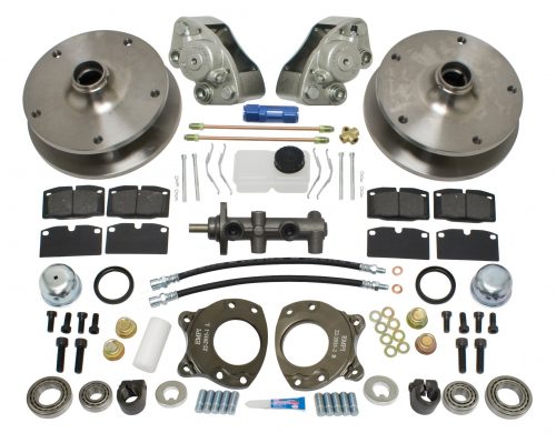 Front Disc Brake Kit, Type 2, 1968-1970 LH Drive Only