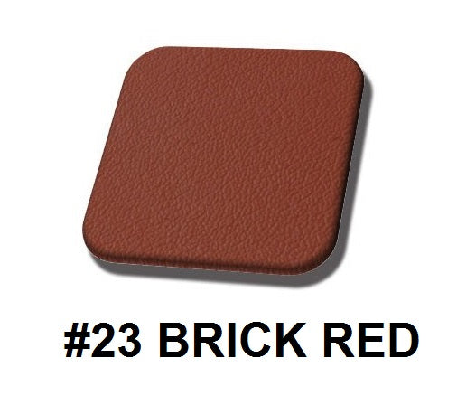 Brick Red Smooth Vinyl