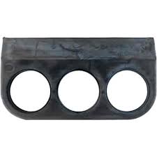 VDO 3 Gauge Rubber Mounting Bracket for 2 1/16 Gauges