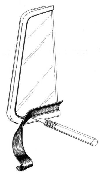 Cut-to-Fit Vent Glass to Frame Seal
