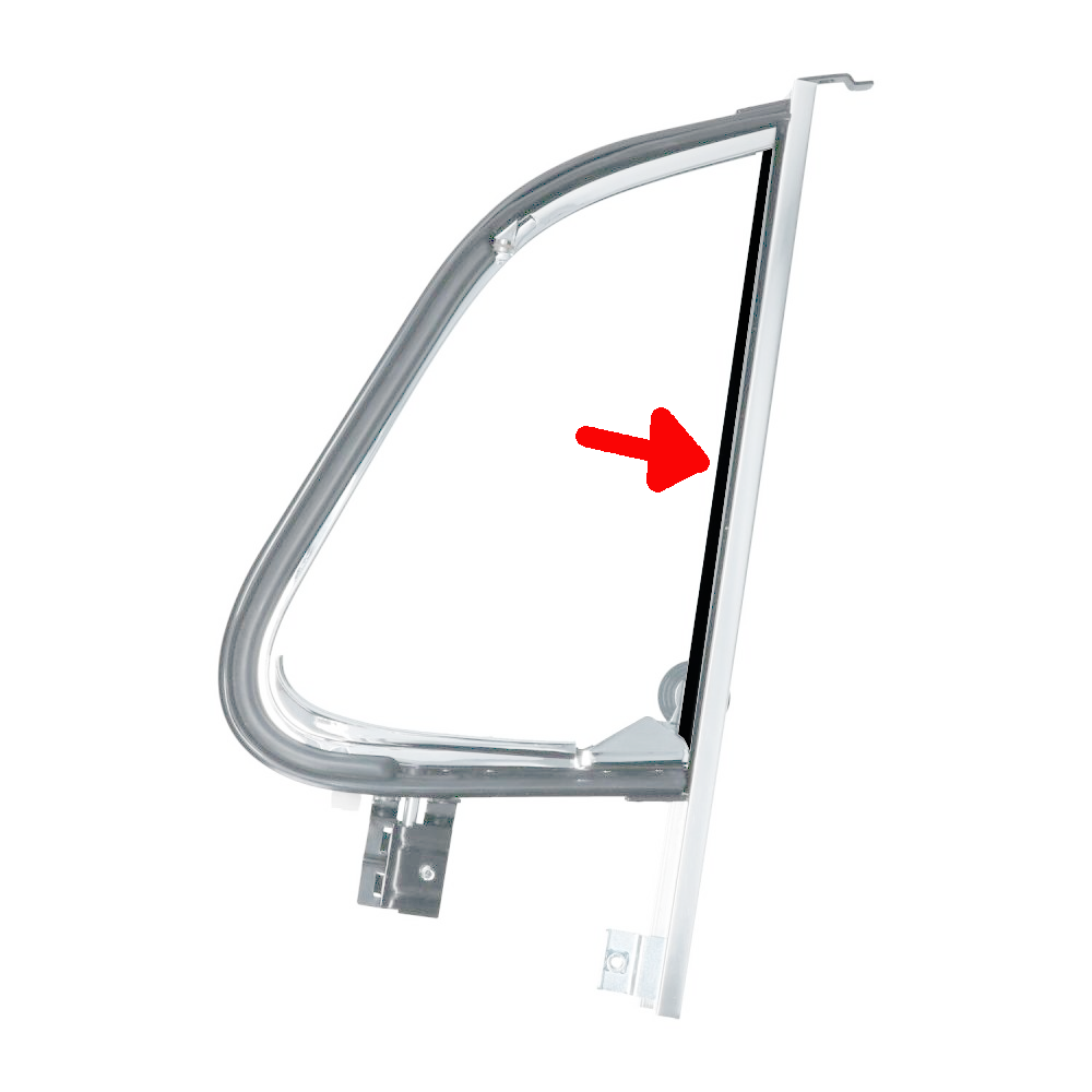 Bug 65-77, Bus 68-79, T3 61-73 Vent Wing Flap Seals Pair