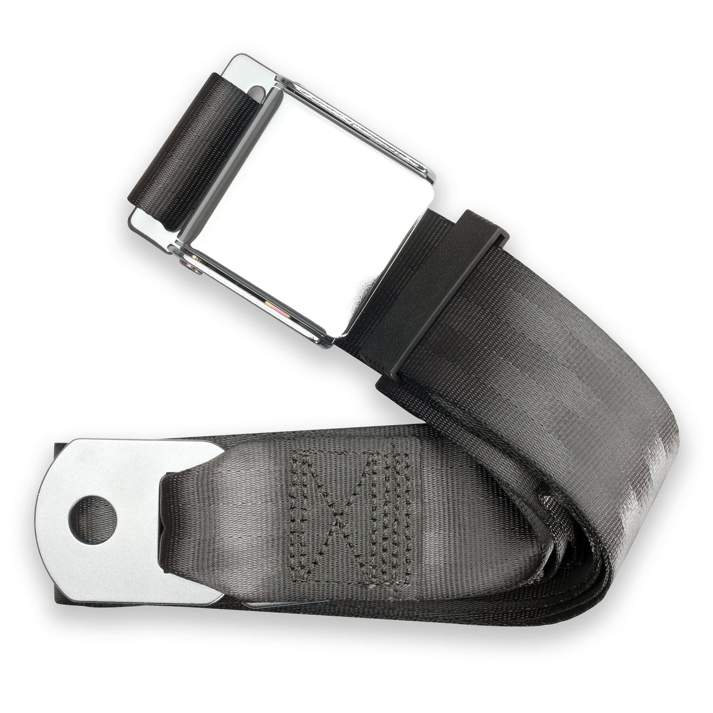 75" 2 Point Lap Belt w/ Chrome Aviation Lift Buckle