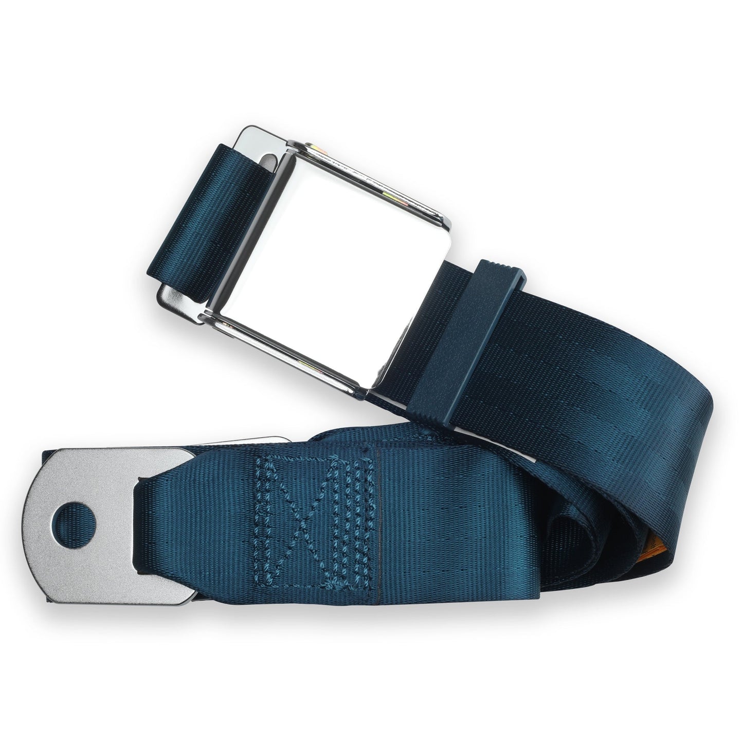 60" 2 Point Lap Belt w/ Chrome Aviation Lift Buckle
