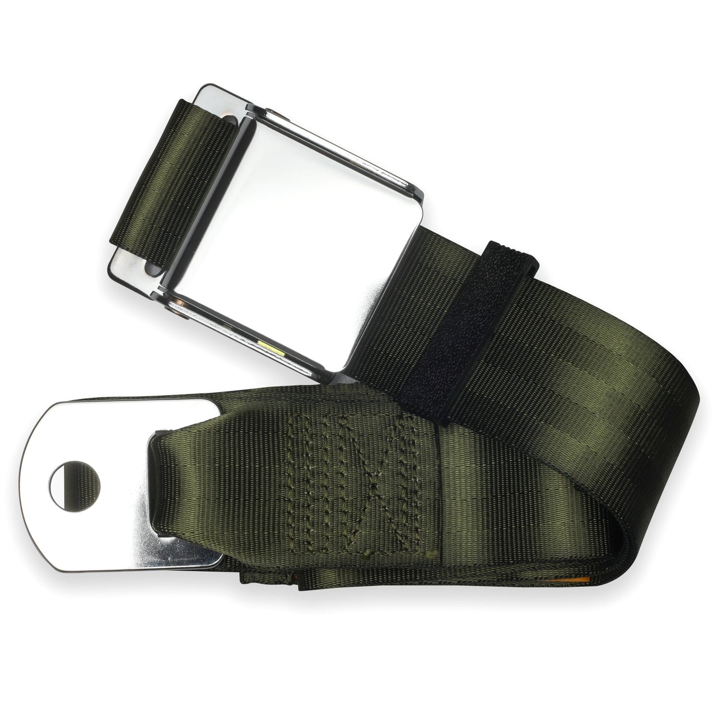 60" 2 Point Lap Belt w/ Chrome Aviation Lift Buckle