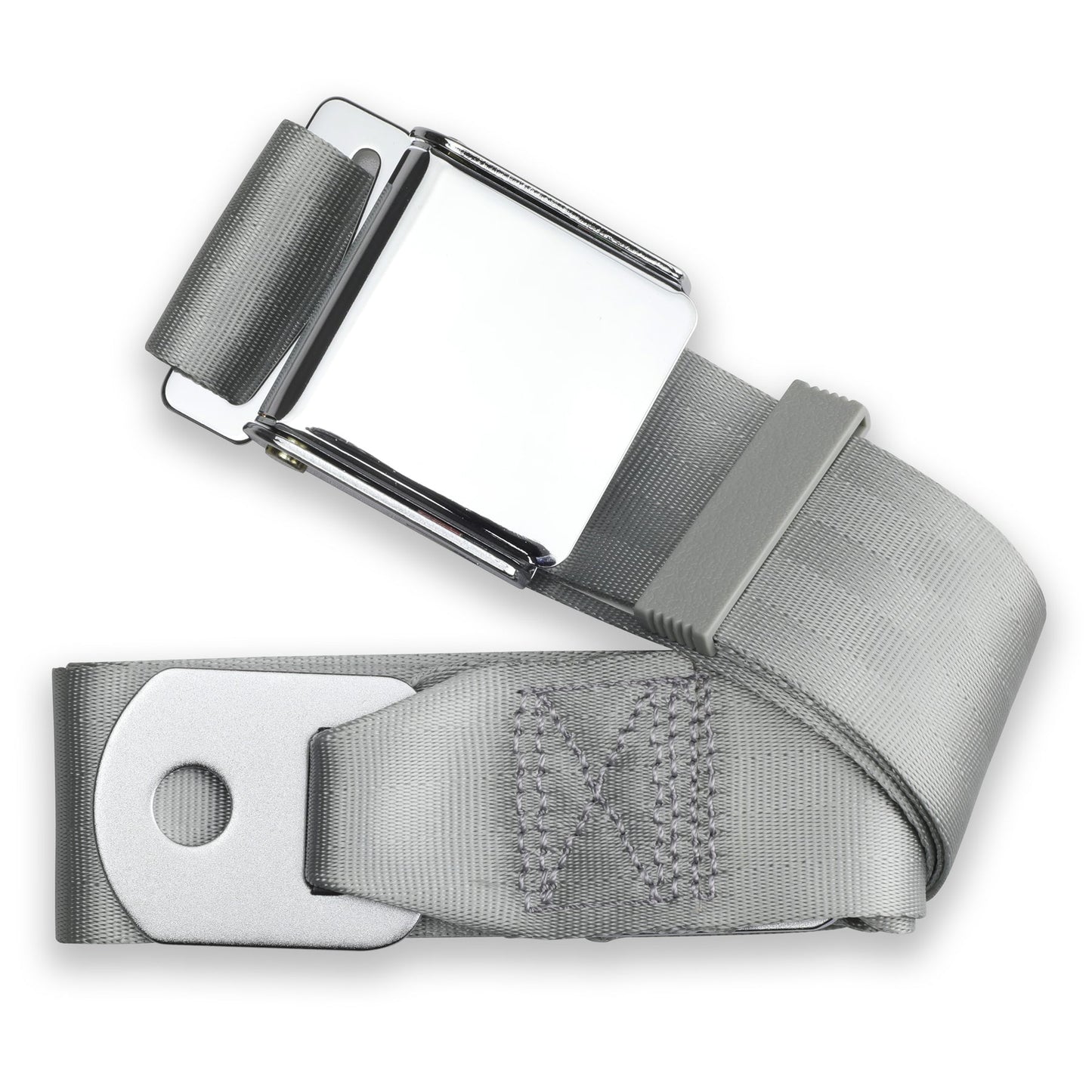 60" 2 Point Lap Belt w/ Chrome Aviation Lift Buckle