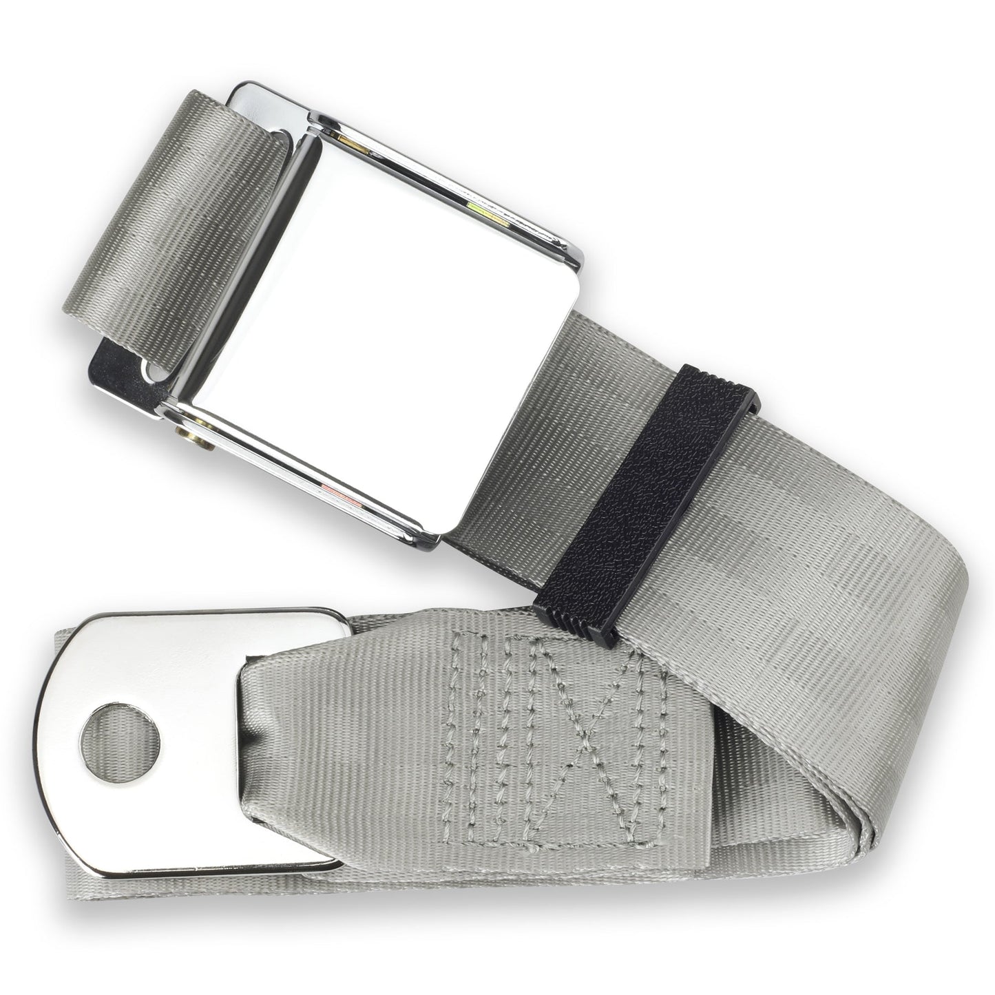 60" 2 Point Lap Belt w/ Chrome Aviation Lift Buckle