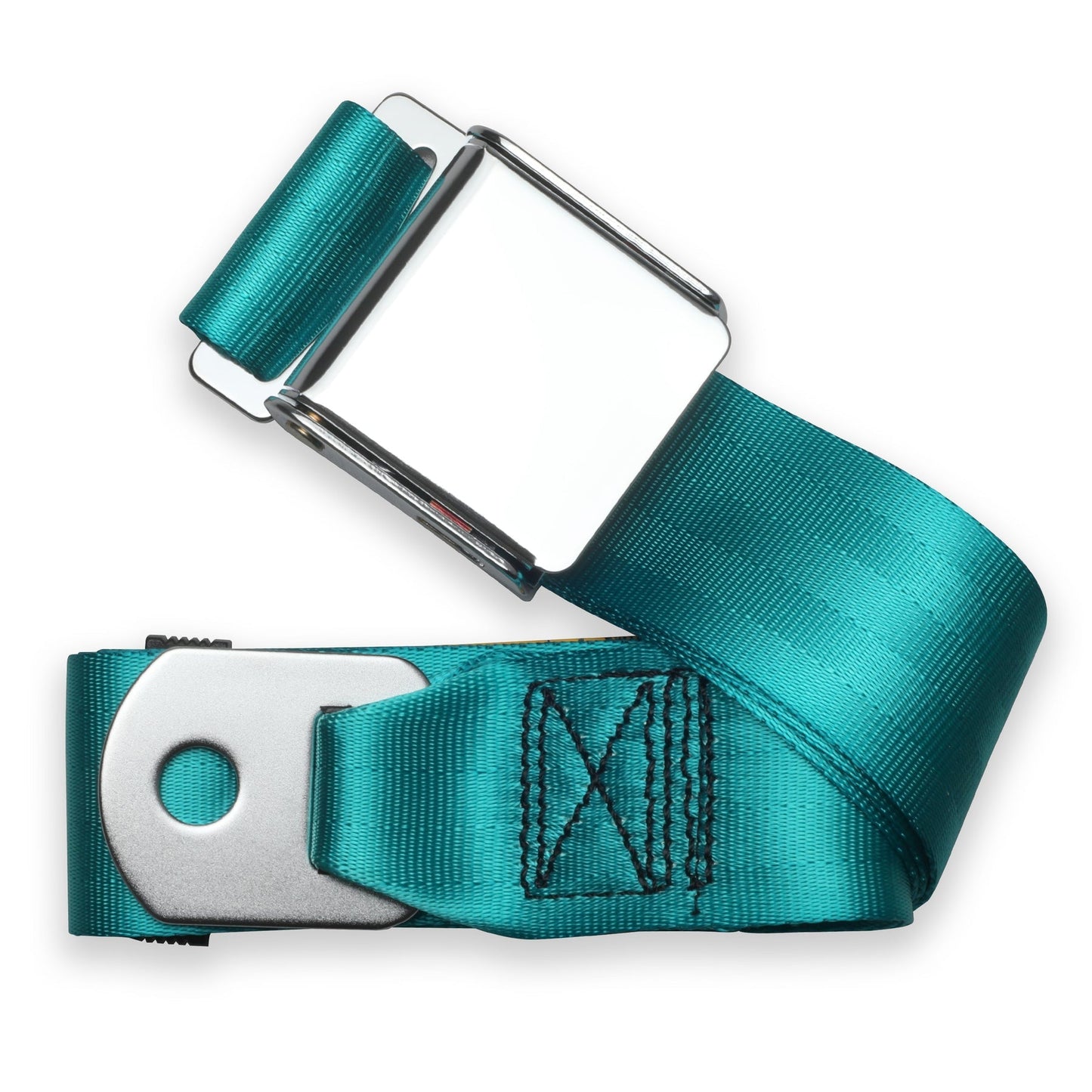 75" 2 Point Lap Belt w/ Chrome Aviation Lift Buckle