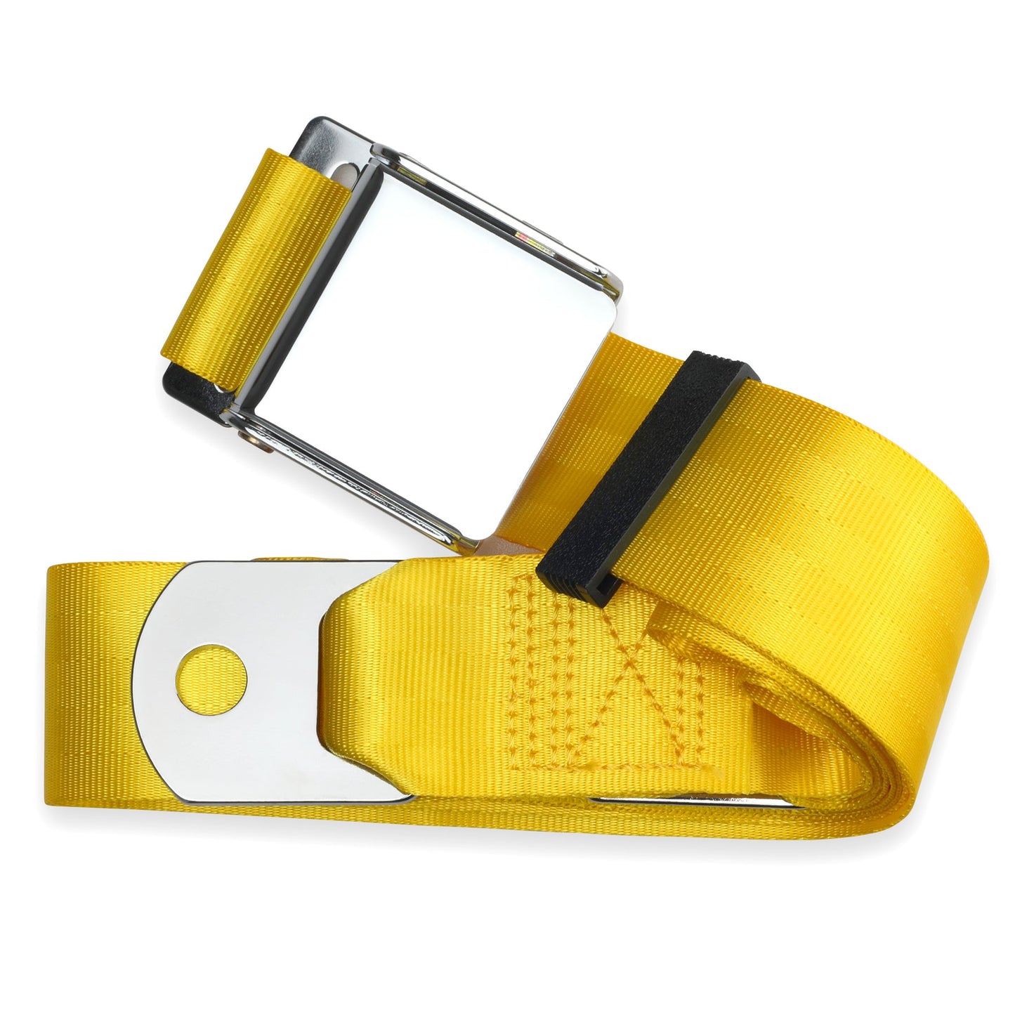 75" 2 Point Lap Belt w/ Chrome Aviation Lift Buckle