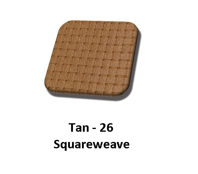 1970-72 Bug Sedan, Original Seat Upholstery, Front & Rear Squareweave Vinyl