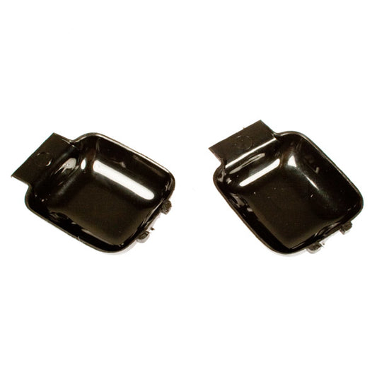 Finger Guard Insert Trim Plates Black Pair