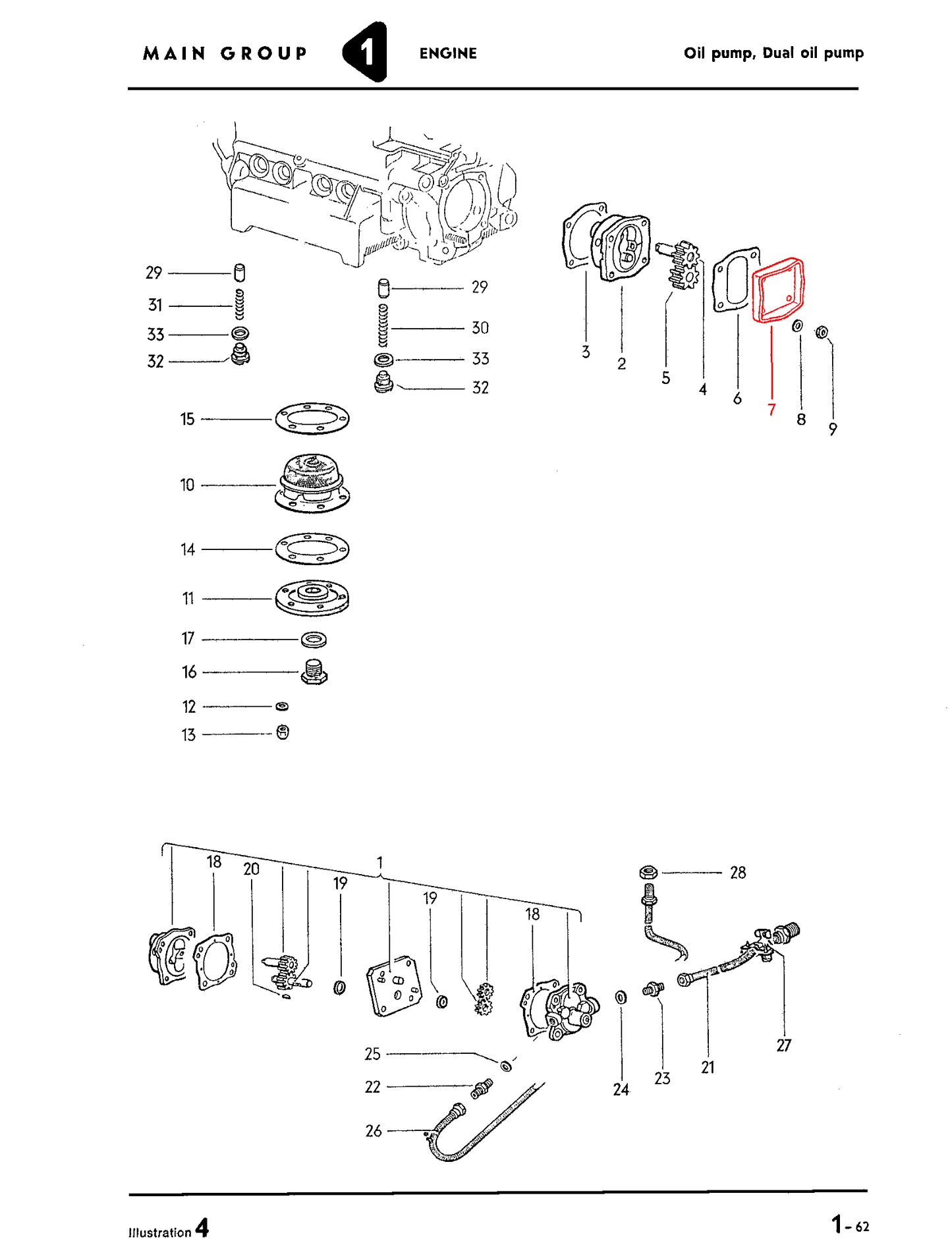 Oil Pump Cover for 8mm Studded Case
