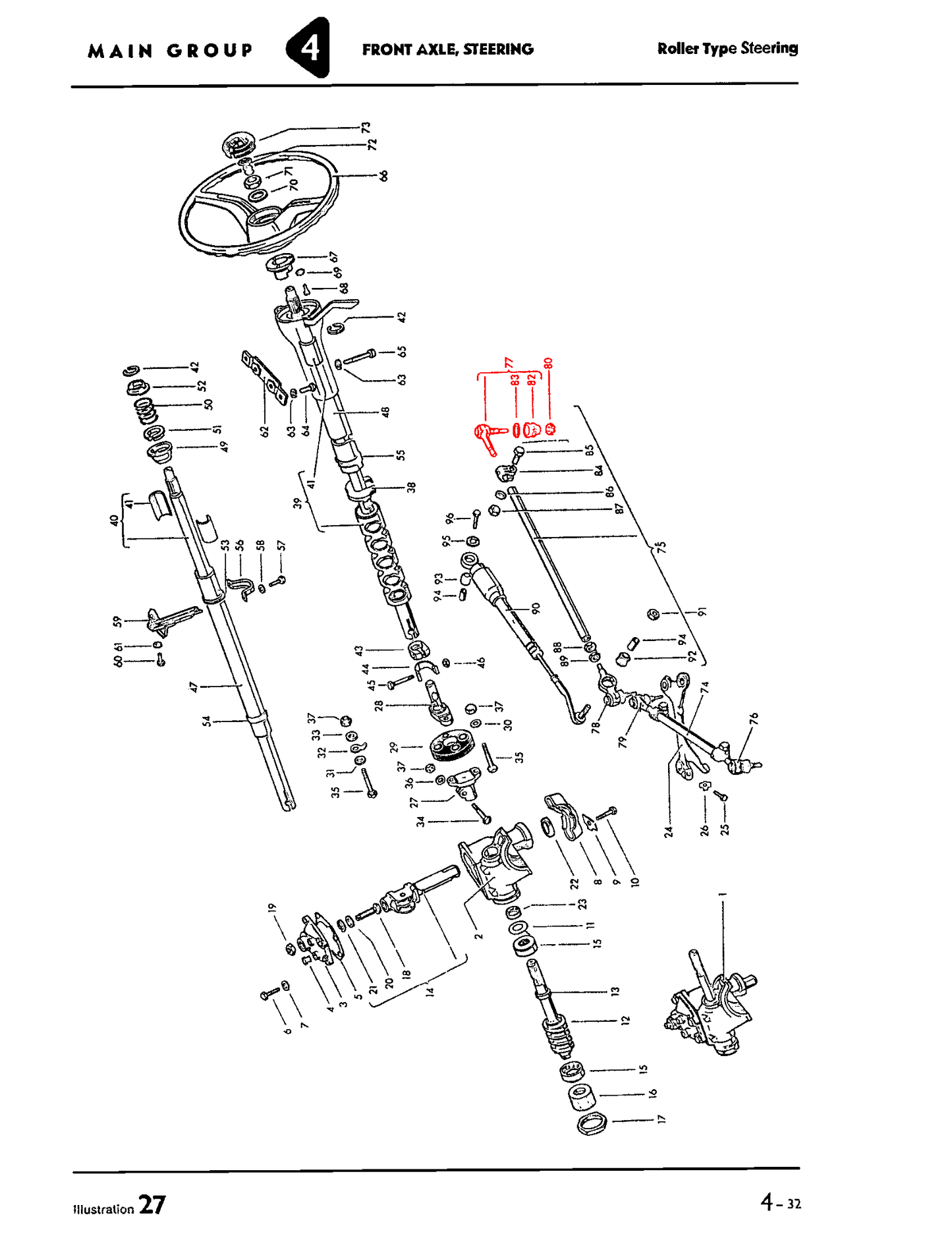 6/68-77 Passenger Side, Outer Tie Rod End (RH Thread)