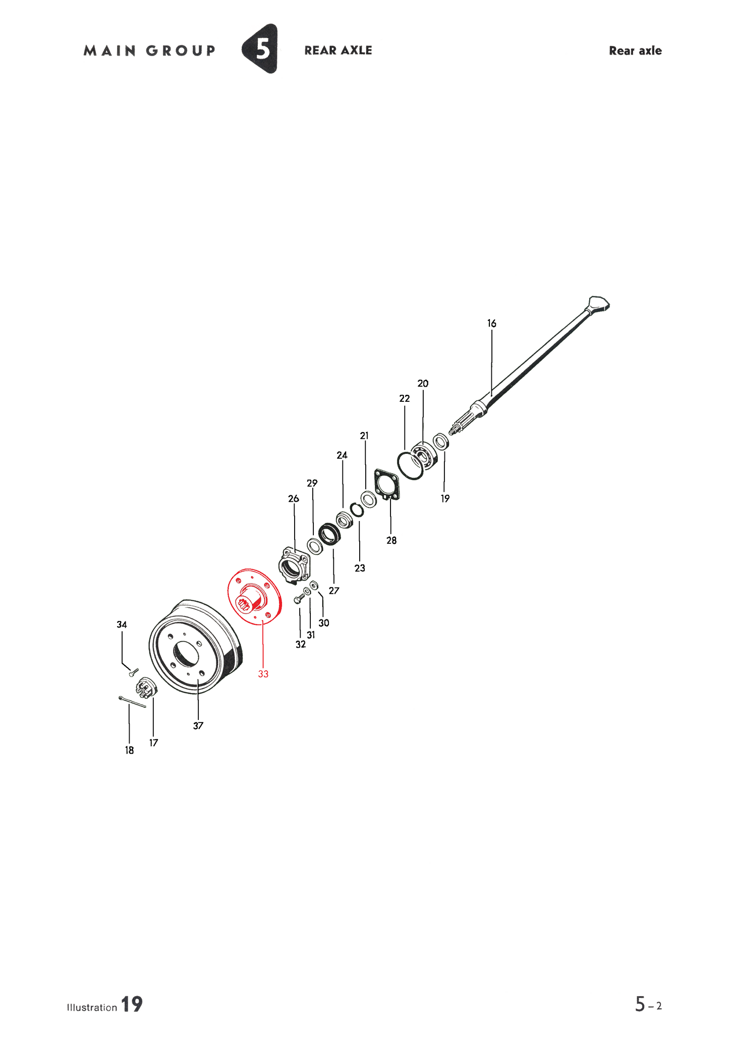 T3 66-73, T4 69-74 Rear Axle Hub 4x130