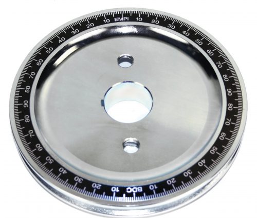 Billet Steel Pulley, Stock Installation 3.5 lbs.