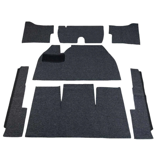 1958-68 Bug Sedan Basic Carpet Kit 7pc. (W/O Footrest) Loop